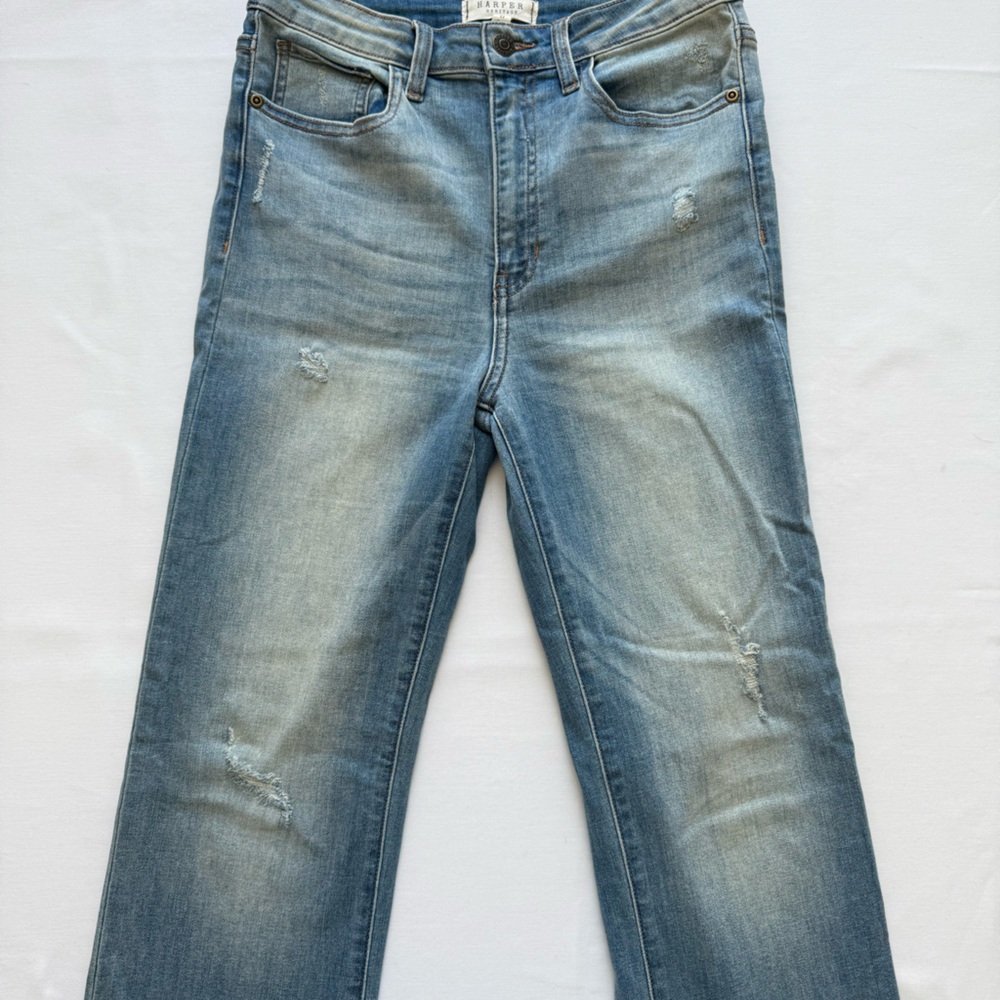 Francesca’s denim bell bottoms